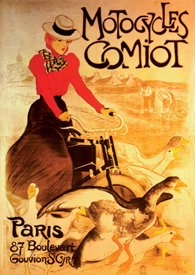 Motocycles Comiot, Theophile Steinlein