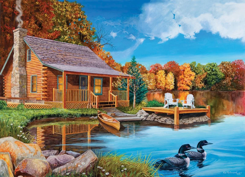 Autumn Cabin