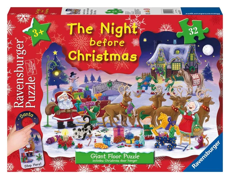 Ravensburger The Night Before Christmas, Giant Floor Puzzle