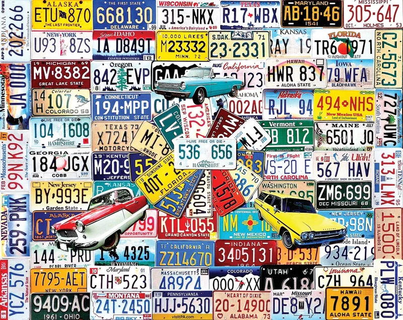 License Plates, Charlie Girard